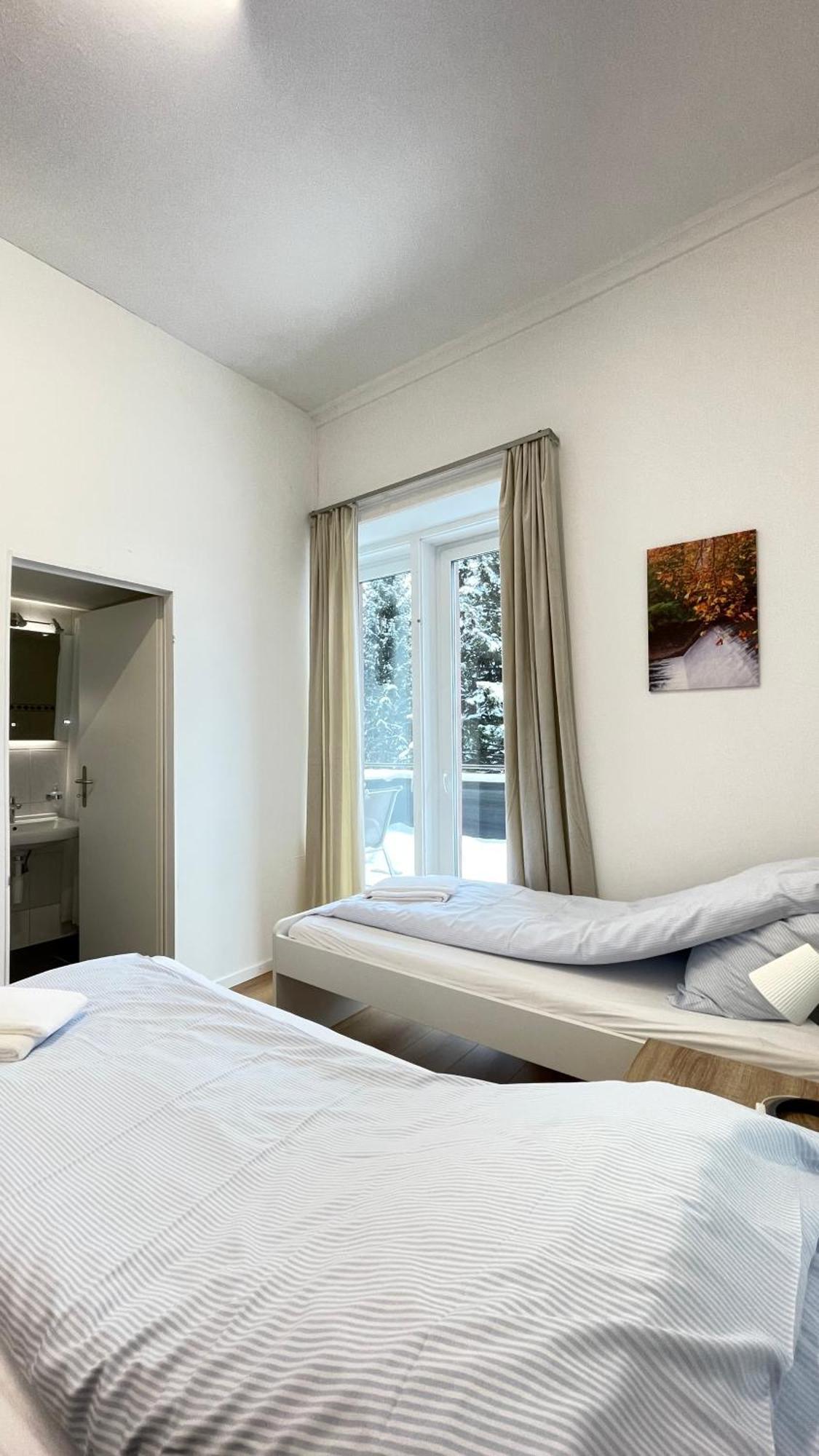 Villa Zentrum Haus Davos Buitenkant foto