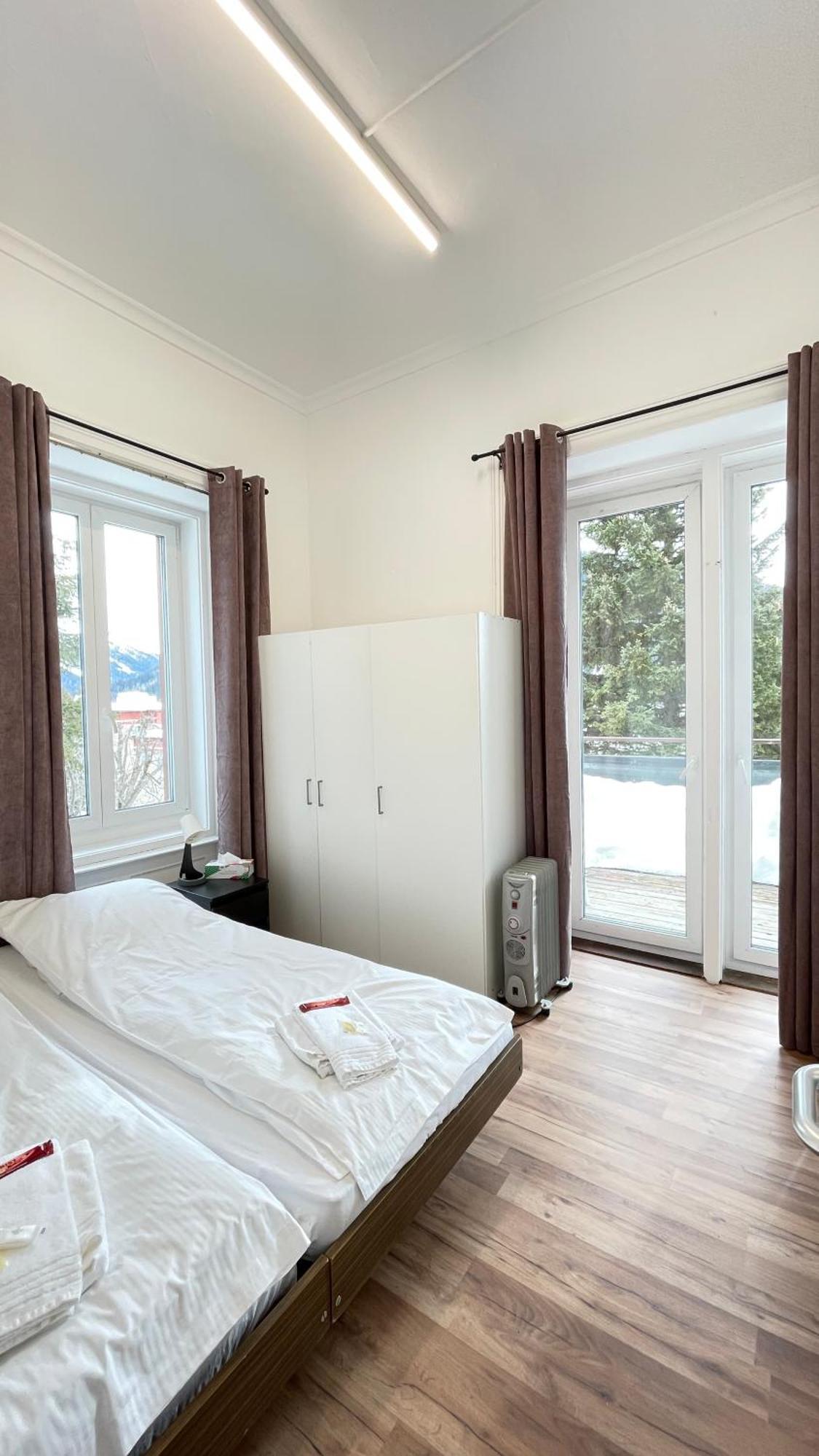 Villa Zentrum Haus Davos Buitenkant foto