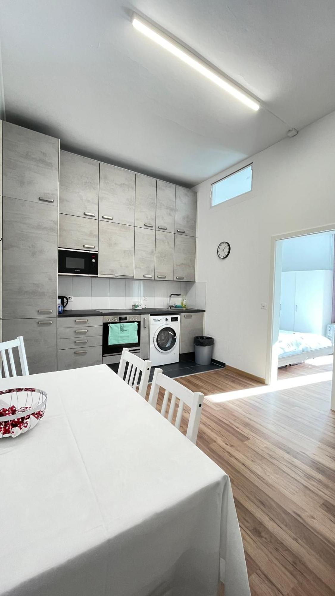 Villa Zentrum Haus Davos Buitenkant foto