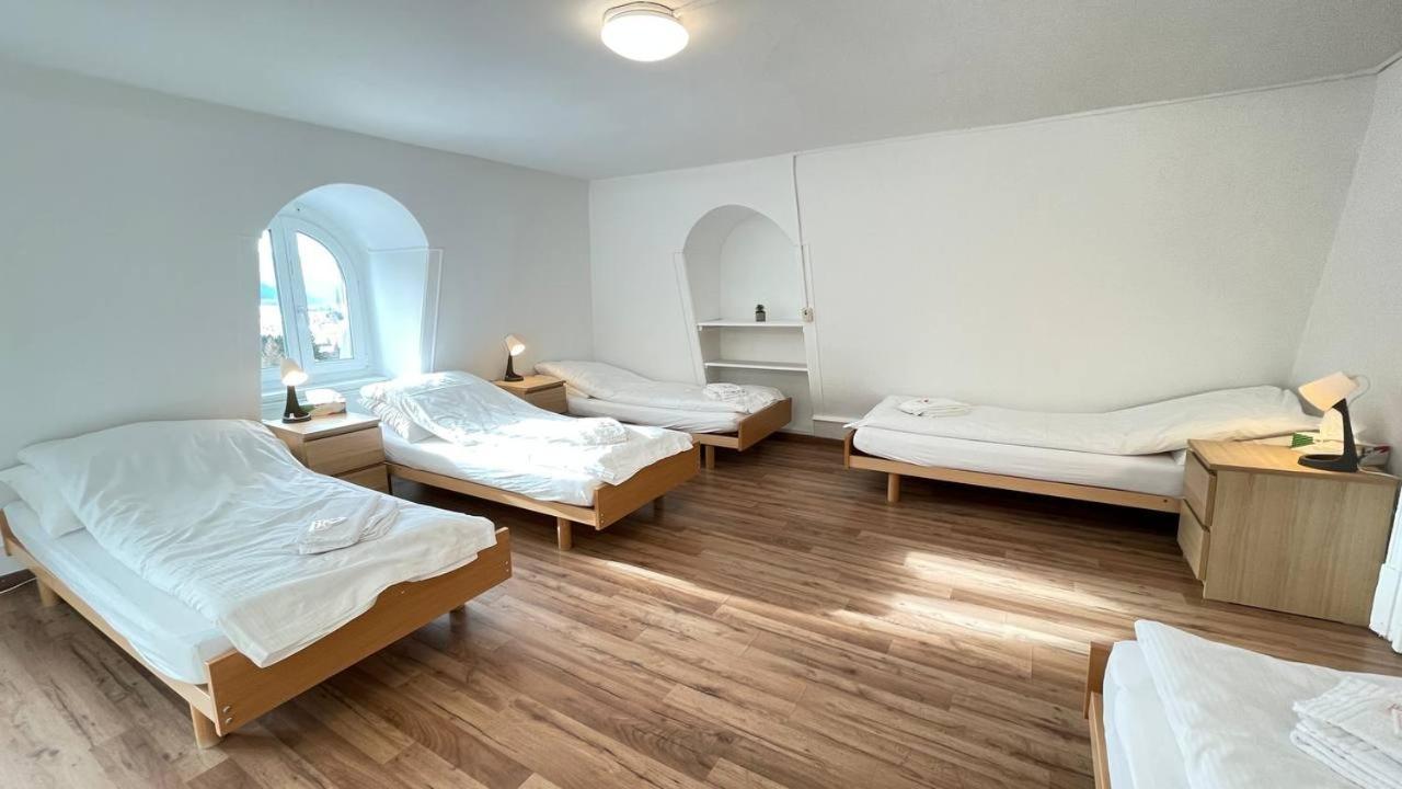 Villa Zentrum Haus Davos Buitenkant foto