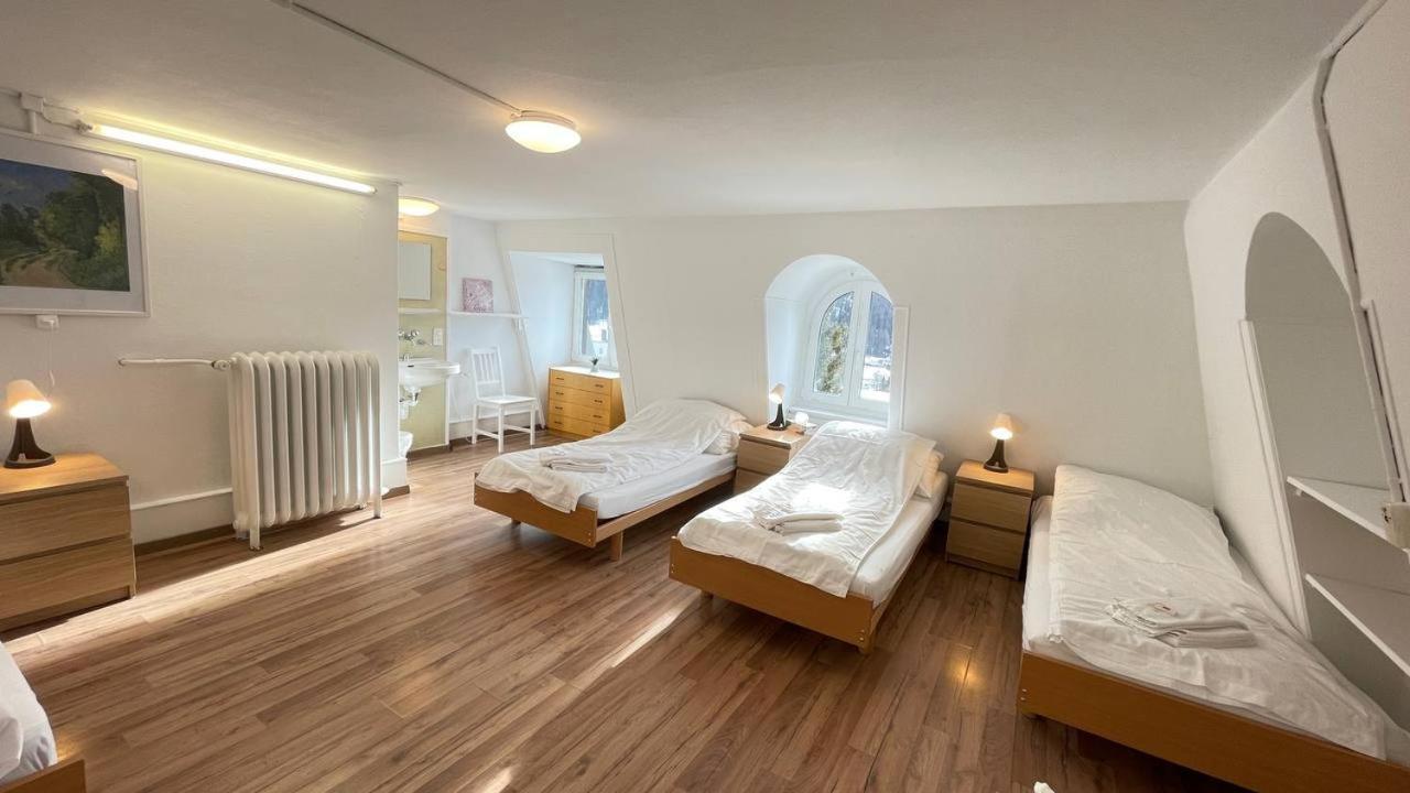 Villa Zentrum Haus Davos Buitenkant foto