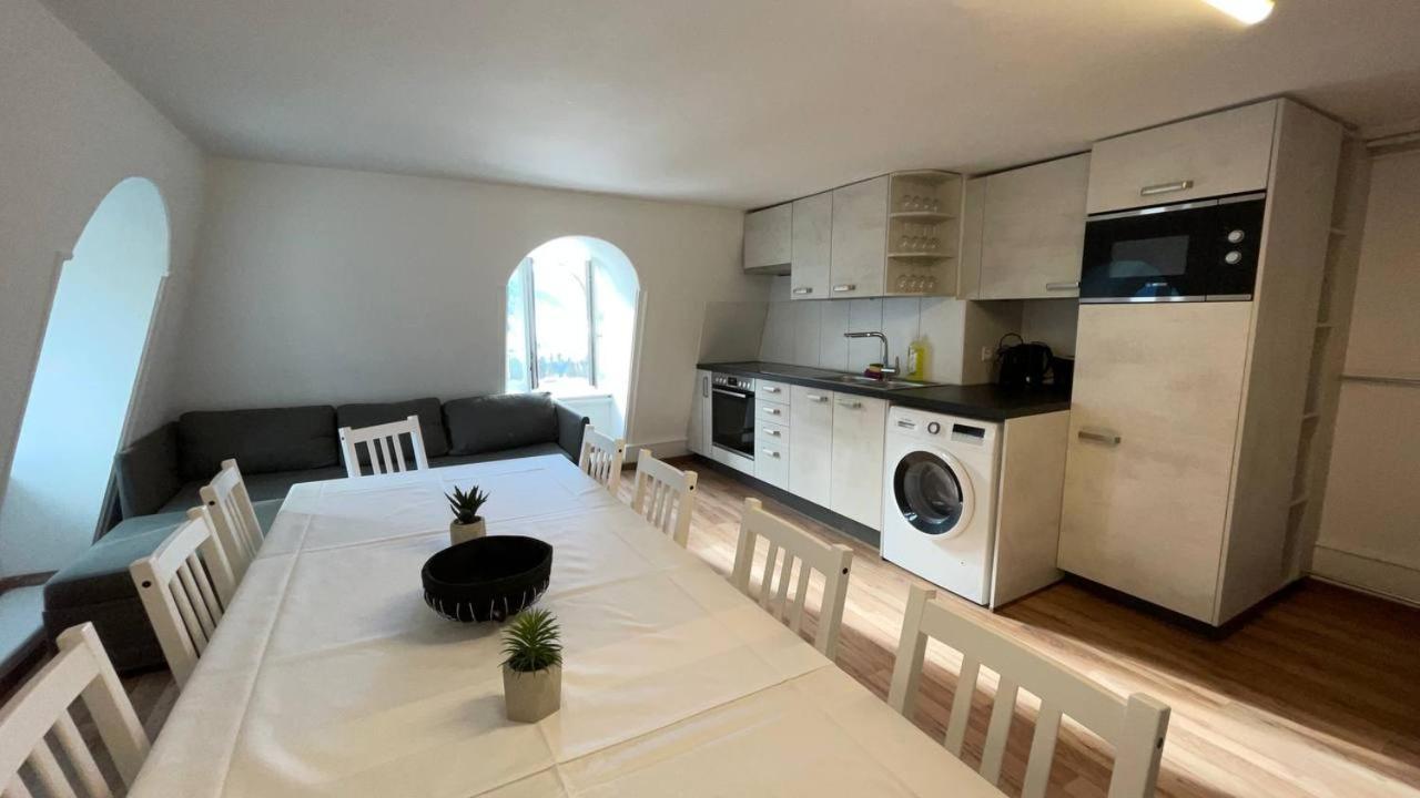Villa Zentrum Haus Davos Buitenkant foto