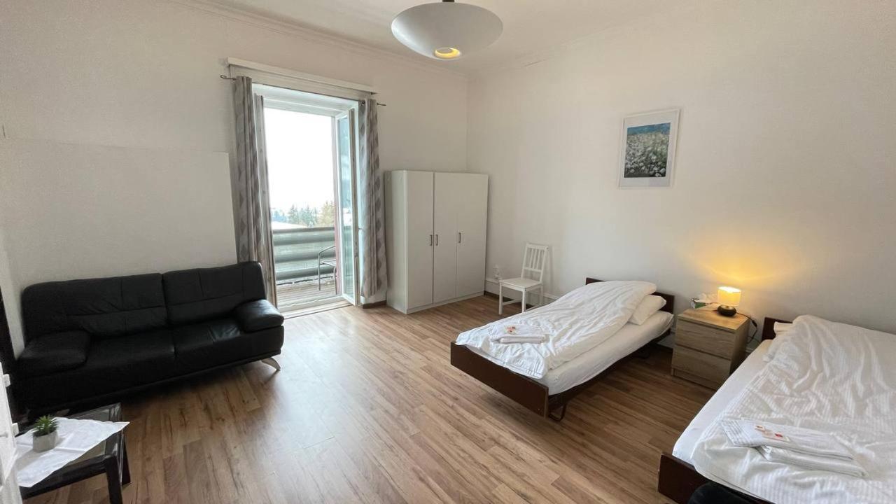 Villa Zentrum Haus Davos Buitenkant foto