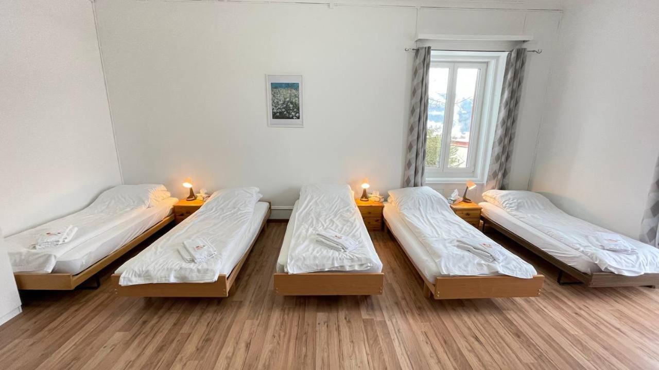 Villa Zentrum Haus Davos Buitenkant foto
