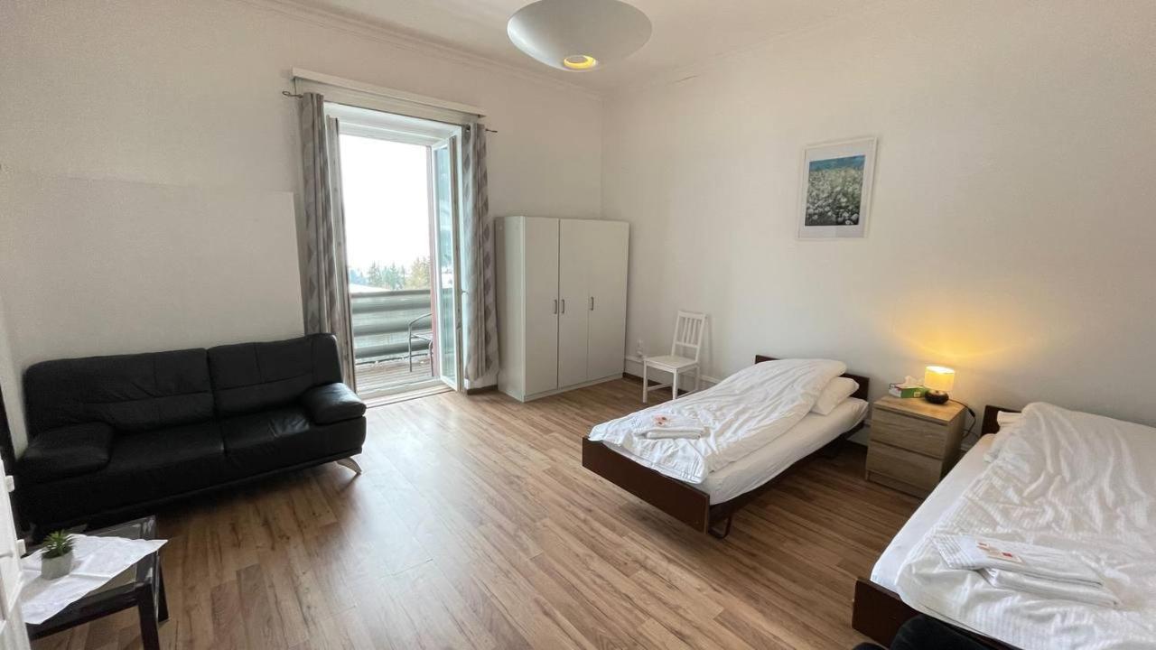Villa Zentrum Haus Davos Buitenkant foto