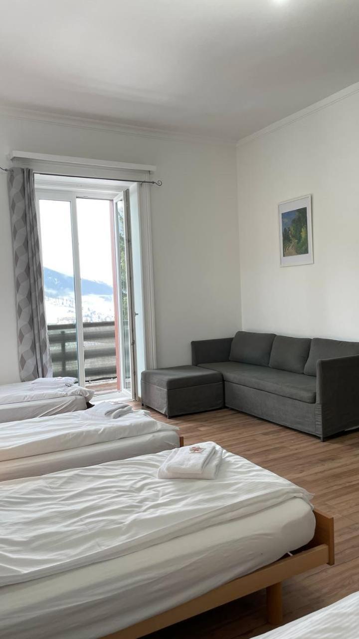 Villa Zentrum Haus Davos Buitenkant foto