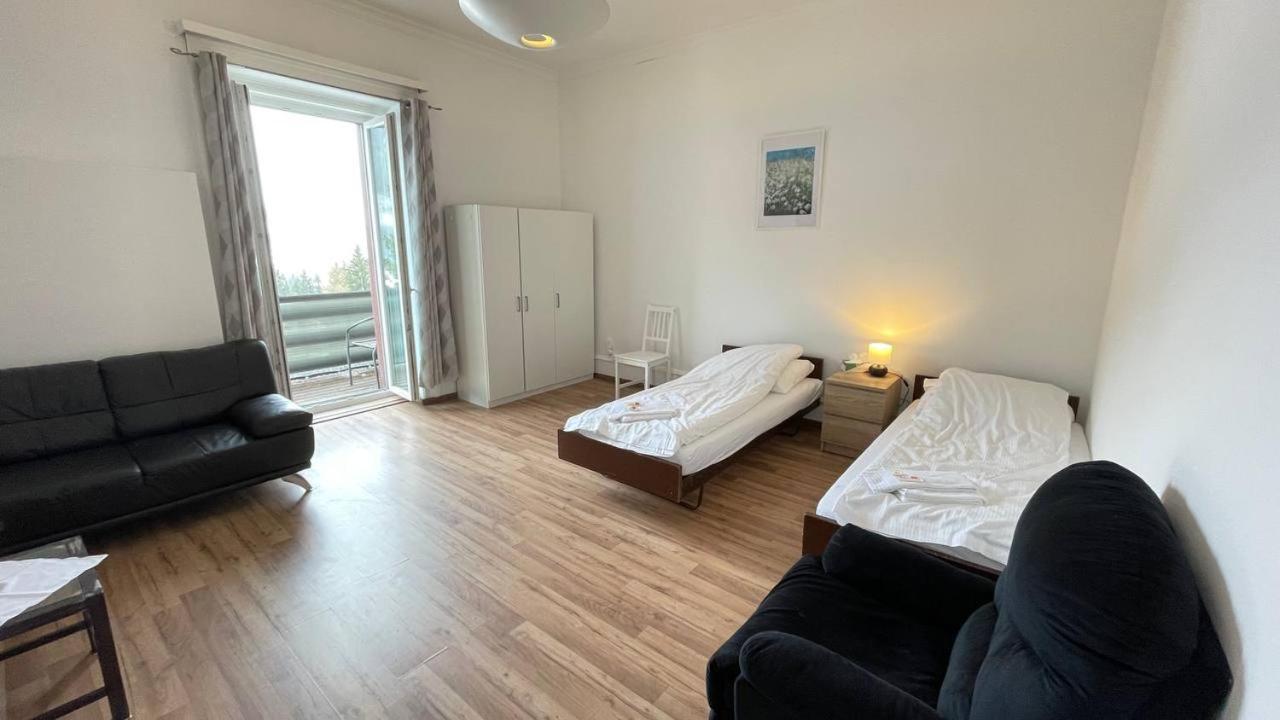 Villa Zentrum Haus Davos Buitenkant foto