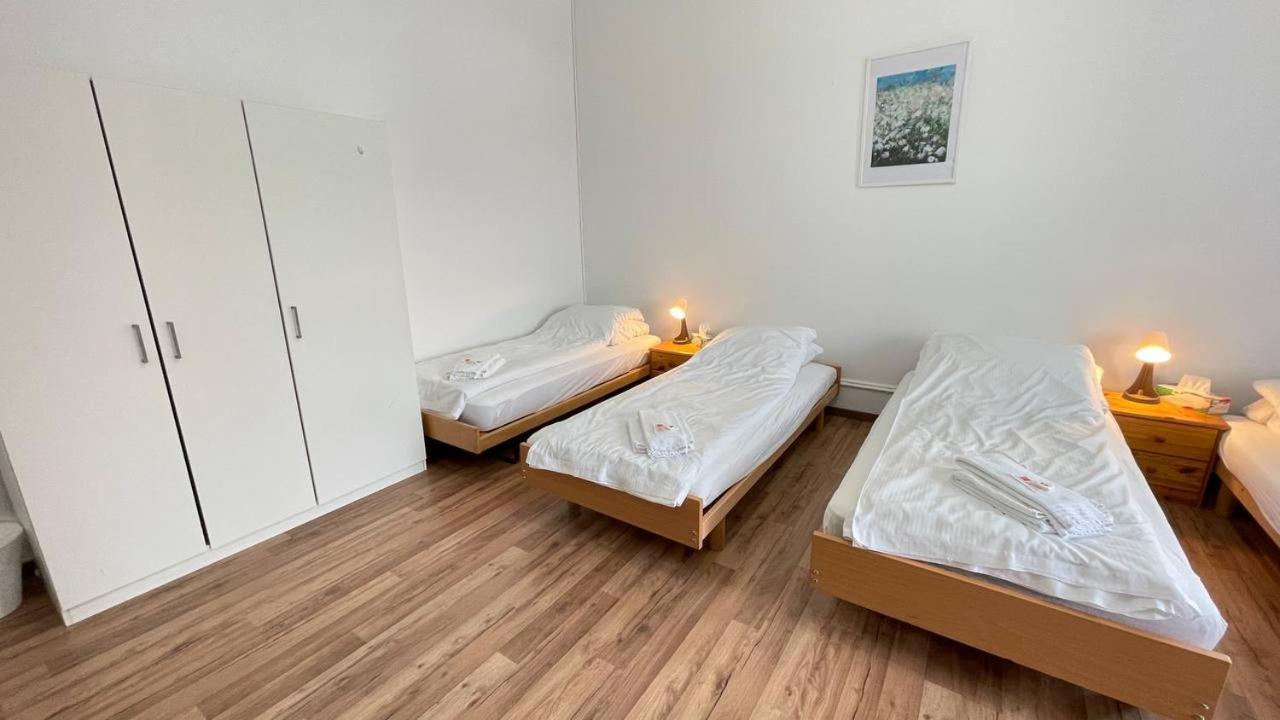 Villa Zentrum Haus Davos Buitenkant foto