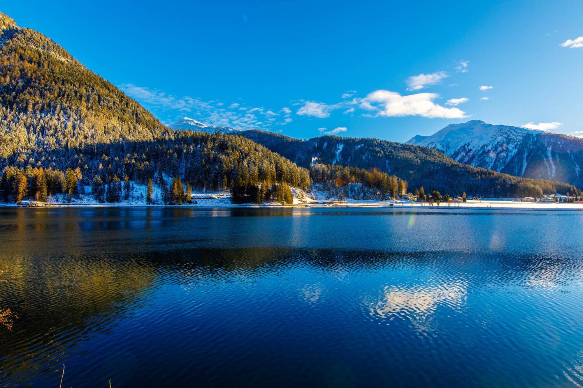 Villa Zentrum Haus Davos Buitenkant foto