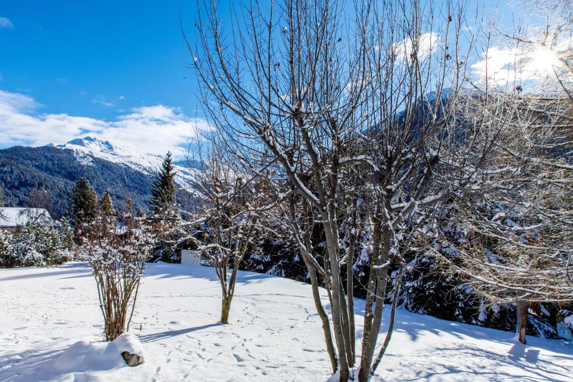 Villa Zentrum Haus Davos Buitenkant foto